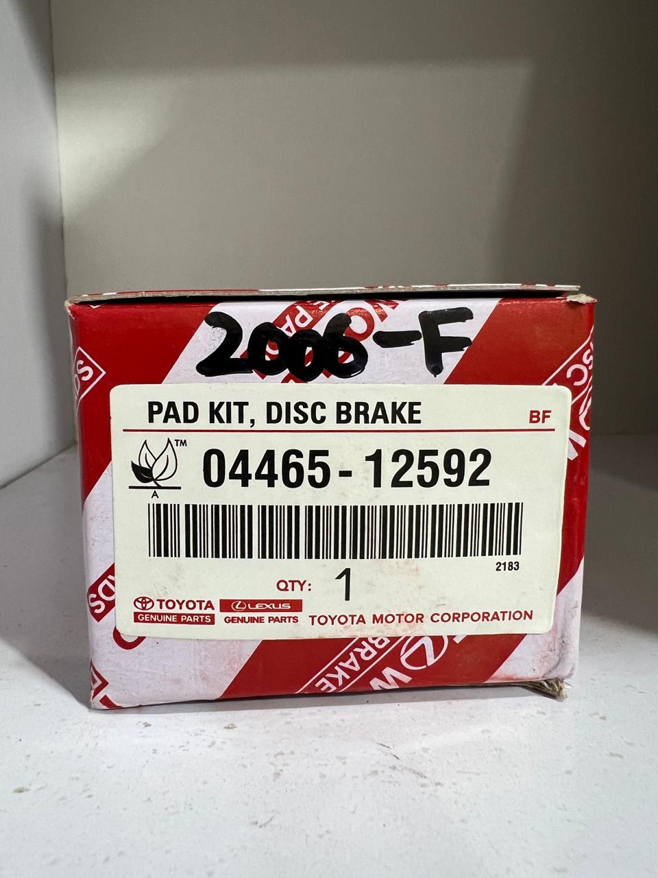 Corolla 2006 ( F ) Brake Pads