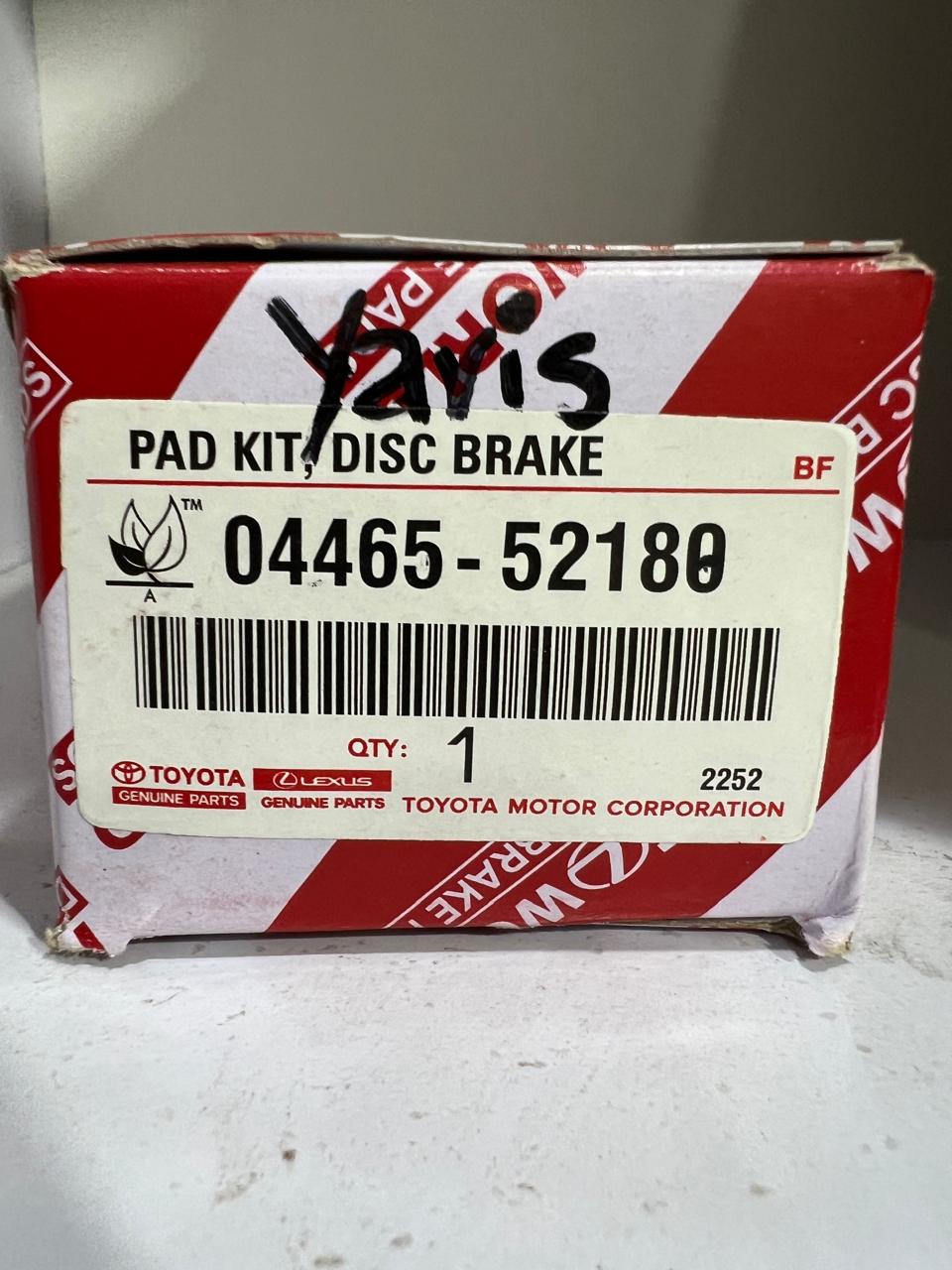 Corolla Yaris Brake Pad