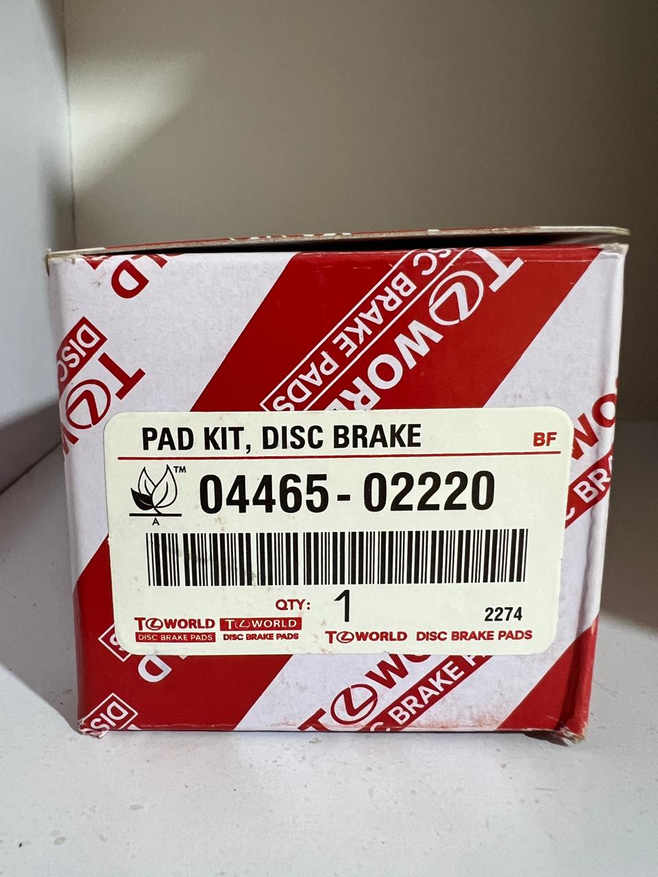 Corolla 2009-2026 Brake Pad ( F ) Copy